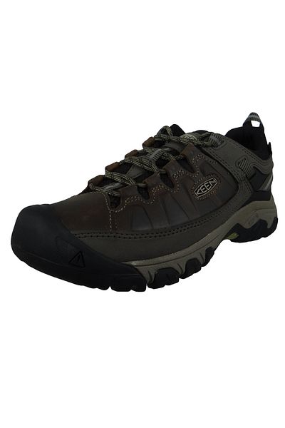 Keen Herren Halbschuhe Halbschuhe Targhee III WP 1017783 Braun Bungee Cord/Black Leder mit Keen All-Terr
