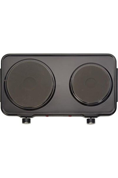 Çetintaş 222 Siyah Ikili Elektrikli Ocak