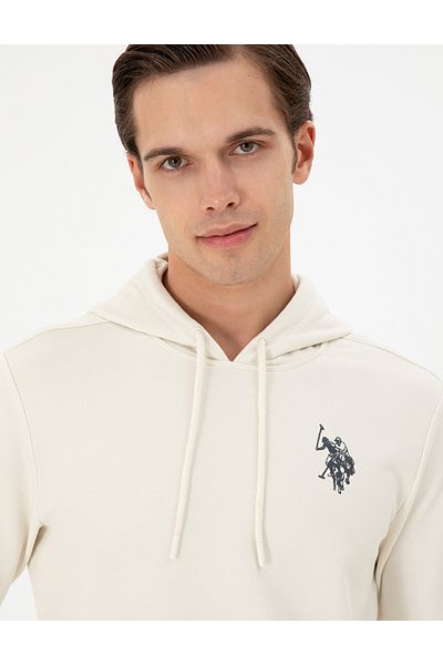 U.S. Polo Assn. Men's Cream Sweatshirt 50293406 -Vr071