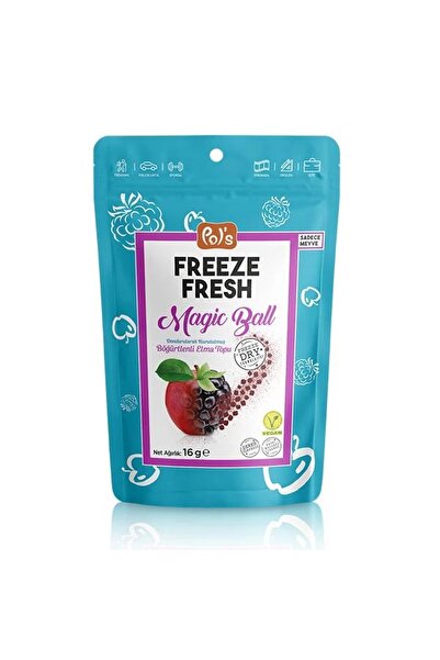 Pol's Pol’s Freeze Fresh Magic Ball Böğürtlenli Elma Topları 16 Gr