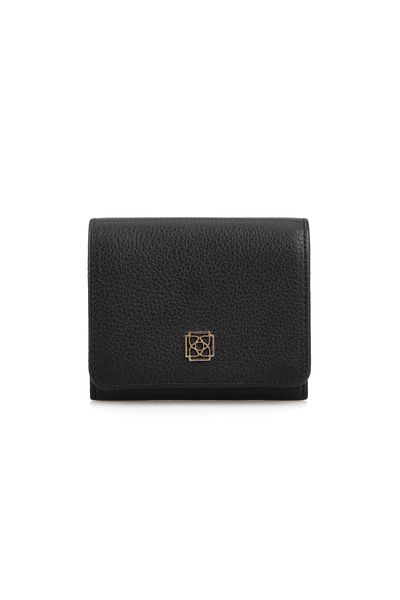 Desa Heleno Black Women's Leather Wallet
