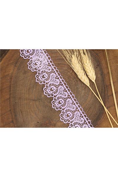 Gül Guipure 1185 - 9 Mt Lilac Fabric