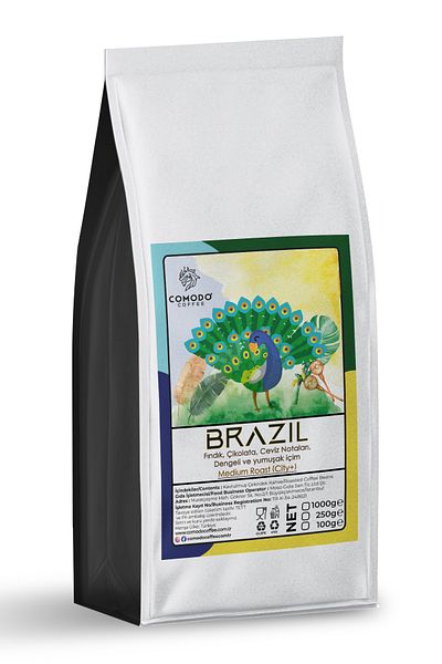 Comodo Coffee Brazilian Single Origin Coffee Bean-filter 1000 gr