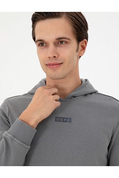 U.S. Polo Assn. Men's Gray Sweatshirt 50293359 -Vr024