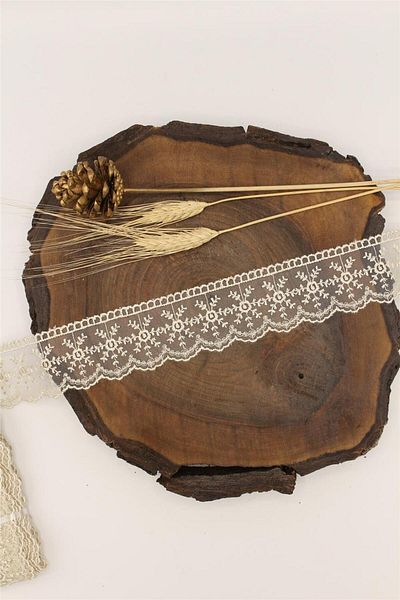 Gül Organza Guipure 70101 - 9 Mt με κουκούλα