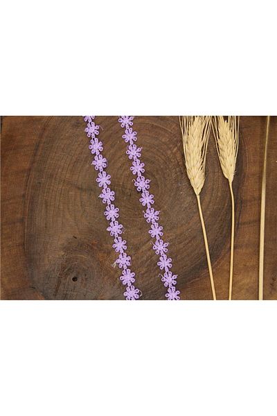 Gül Guipure 1140 - 9 Mt Lilac Fabric