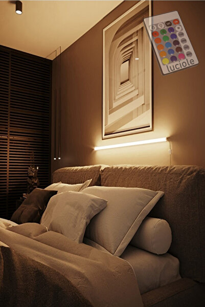 LED LEVEL Kumandalı Full Rgb Led Aplik 50cm