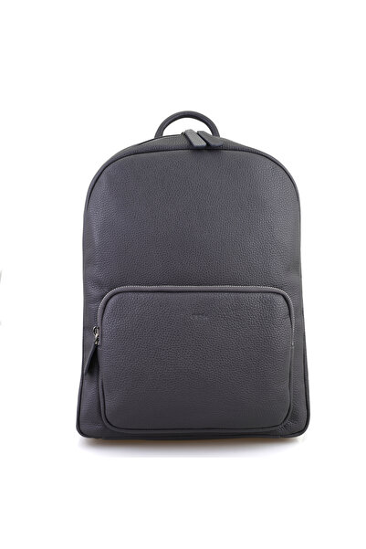 Desa Coleman Gri Deri Sırt Çantası