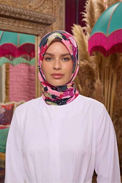 İpekhan وشاح ناعم من مجموعة مراكش 1209 - 06 وردي