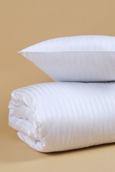 Lawon Tokyo Series King Size Orthopedic Pillow - 2 Pieces Cotton Satin, 60*80cm Large Size Cover