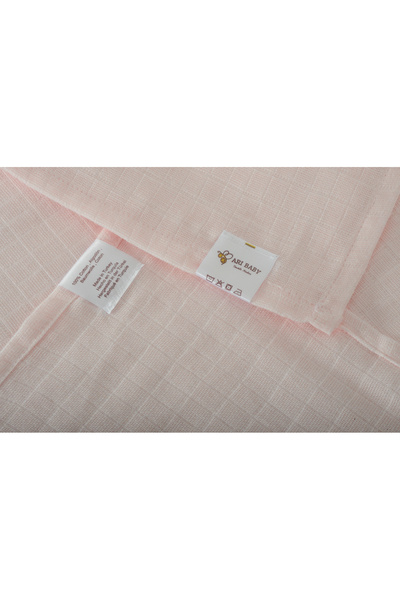 Ari baby textile atelier Arıbaby 3'lü %100 Pamuk Çift Kat Müslin Kundak Örtü- Bebek Kundak - Bebek Örtüsü