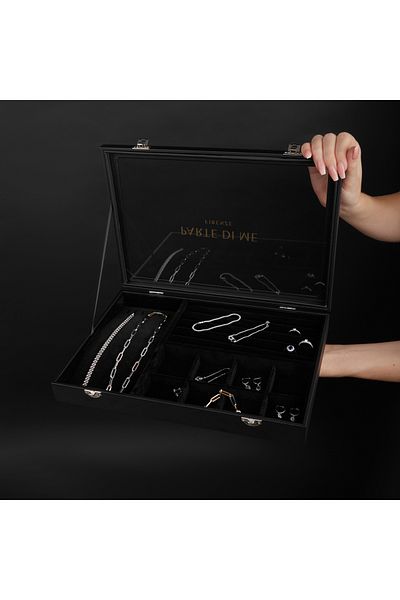 Parte di Me Sorprendimi Damen Schmuckkã¤stchen Schwarz Pdmjb404002