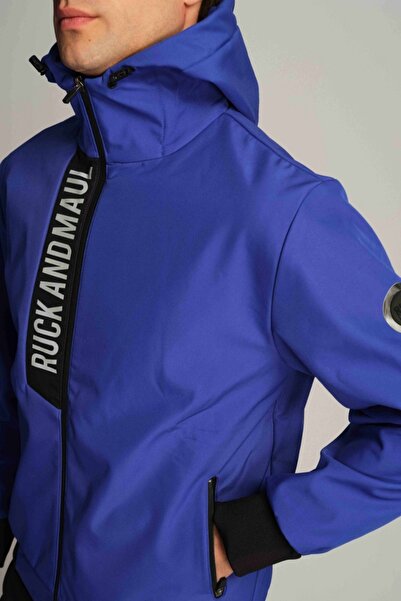 Ruck & Maul Mavi Erkek Spor Ceket