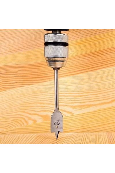 Astra Market 6 Pieces Wooden Wood Carved Leaf Drill Bit Set