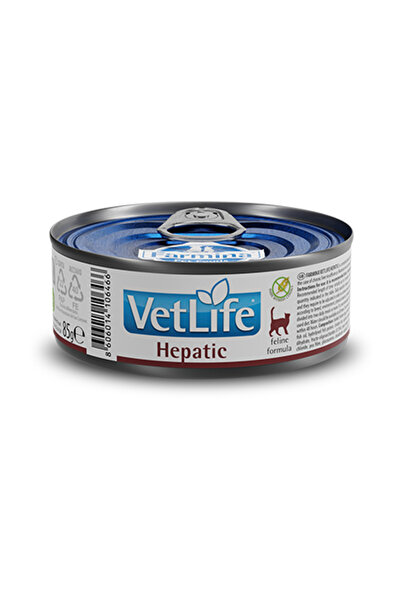 Farmina Vet Life Hepatic Wet Cat Food - 85 g - Pack of 12