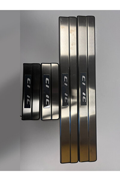 OLED GARAJ Civic FB7 İçin Uyumlu Işıklı Kapı Eşiği Mavi