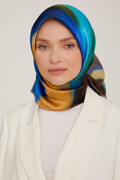 Armine Nostalgia Series Twill Silk Scarf 8826-04Nt