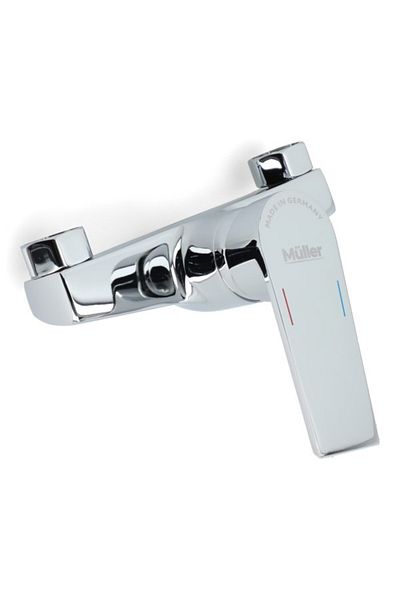 Müller Metro Elegant Design Wall Mount Shower Mixer Chrome