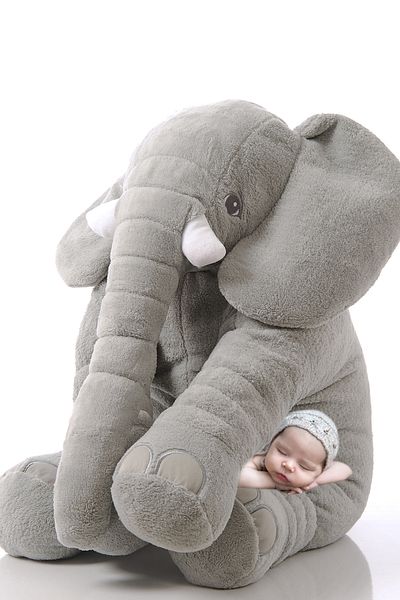 Sole My Sleeping Buddy Elephant - Large Soft Plush Elephant