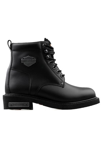 Harley Davidson Men's Black Leather Boots - 025m 100109