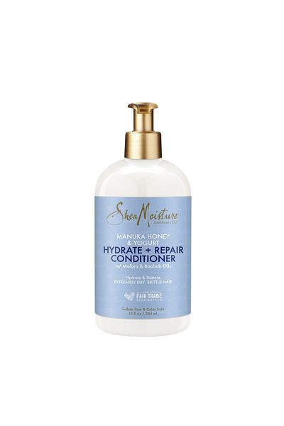 Shea Moisture Hydrate & Repair Conditioner with Manuka Honey, Yogurt, and Shea Butter for Damaged Hair 384ml