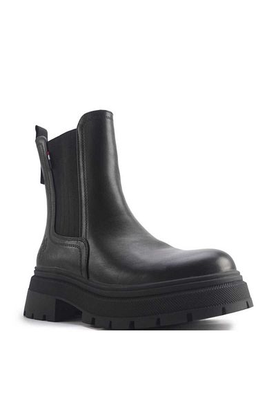 U.S. Polo Assn. ΒΑΣΗ. Polo Assn. ILLY 4PR Μαύρα γυναικεία μποτάκια Chelsea
