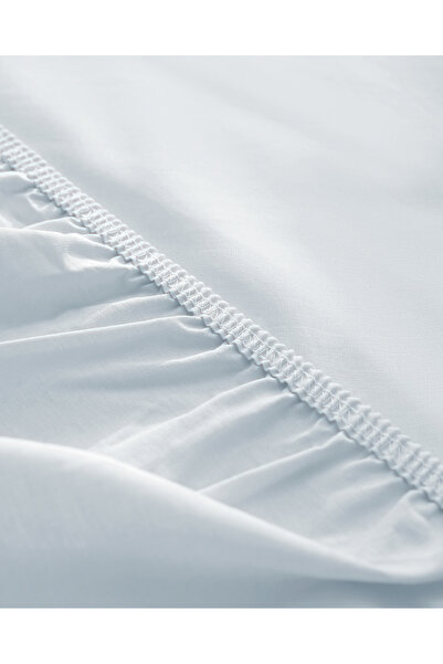 Madame Coco Manon King Size - 100% Cotton Ranforce Blue Bed Sheet