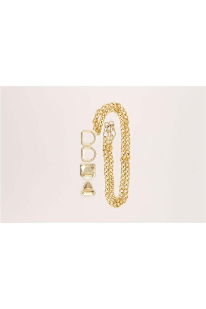 Gül Çanta Klips Seti - 1 mt Altın