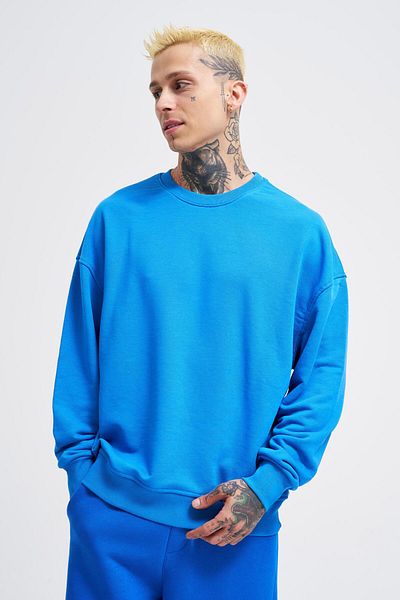 Machinist Ανδρικό φούτερ Basic Solid Oversize Saks