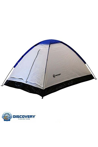 Genel Markalar 2 Kişilik Tek Kat Beyaz Çadır 200x150x110cm