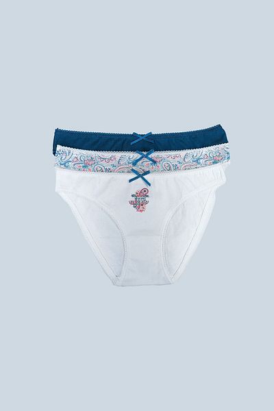 Pierre Cardin Lilith 2700 - Economic Pack of 3 Βαμβακερά εσώρουχα με βασική εκτύπωση και σχέδια