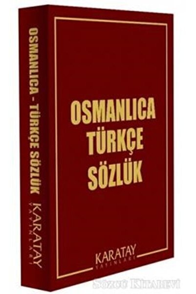 Genel Markalar Osmanlıca Türkçe Sözlük