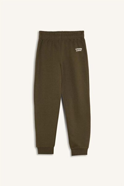 DeFacto D7011 Elastic Waist Printed Jogger Sweatpants