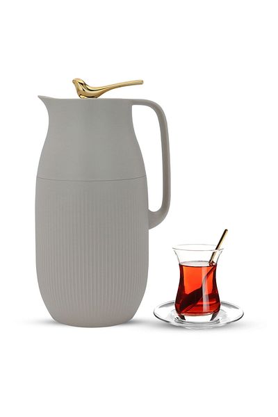 Royal 6 Elegant Thermos 1.6 Liter Light Brown