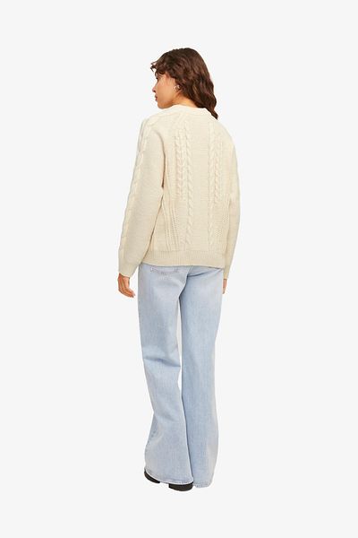 JJXX Jxjosie Vanillaice Beige Women's Sweater - 12255370