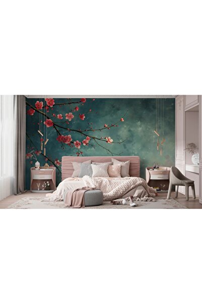 MORDENTE HOME KİRAZ ÇİÇEGİ DALI DUVAR KAGIDI