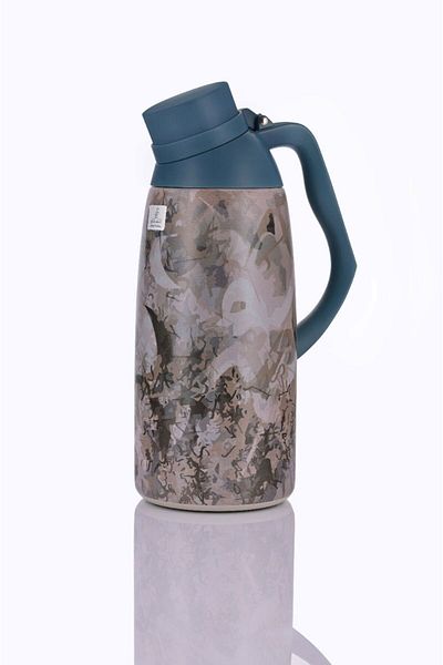 Alsaif Gallery Al Saif Gallery Timeless Rania Plastic Thermos, 2.5 Liters - Turquoise