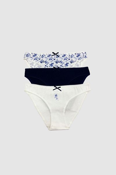 Pierre Cardin Set de chiloți slip din bumbac Skylight 2700 din 3 piese cu imprimeu și model