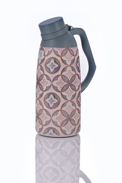 Alsaif Gallery Al Saif Gallery Timeless Rania Plastic Thermos, 2.5 Liters - Light Green
