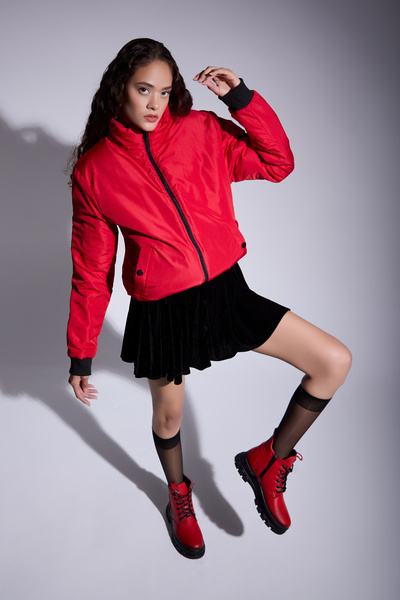 Eric Nurnberg Angelika Hakiki Deri Bağcıklı Kadın Bot