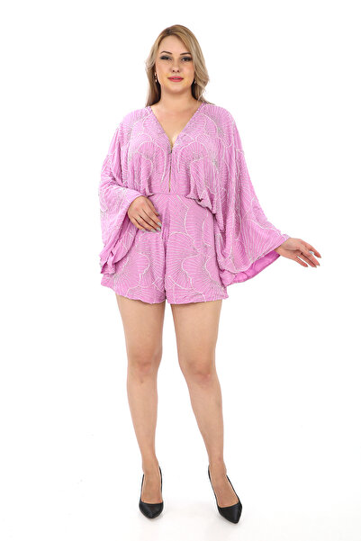 GATSBYLADY LONDON JUMPSUİT - EL İŞLEMELİ , TAŞEL DETAYLI ELBİSE