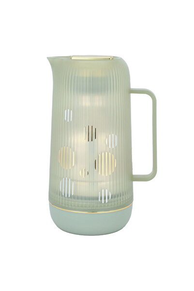Alsaif Gallery Harmony Pro Willow Leaves Thermos Gold 1 Liter