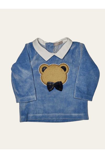 Cassiope Baby Boy Sweat and Trousers Set 2-6m