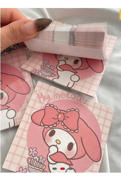 Lilaryum دفتر ملاحظات مطبوع عليه 50 ورقة من My Melody