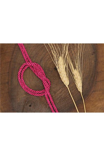 Gül Fuchsia Cord - 3.5 mm - 10 m