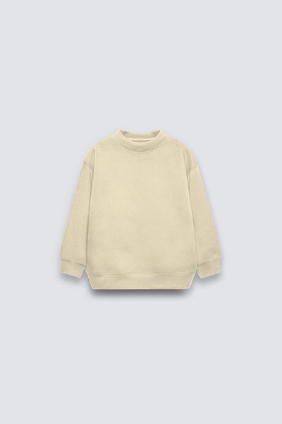 The Champ Clothing Hanorac supradimensionat pentru copii, de bază, cu decolteu, fleece