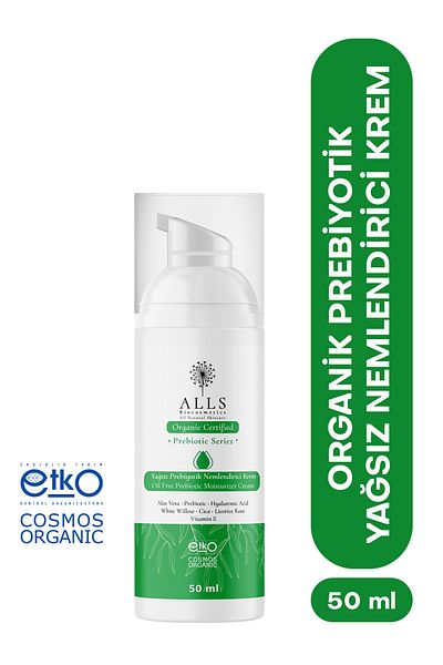 Alls Biocosmetics Prebiotic Oil-Free Moisturizing Cream - 50 ml