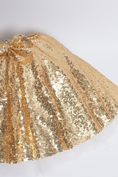 DUCA Parıltılı Pullu Etek