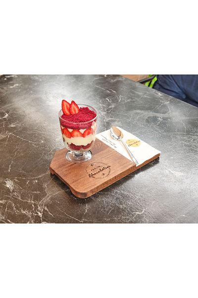 Davi Ahşap Wooden Presentation Plate - Special Design