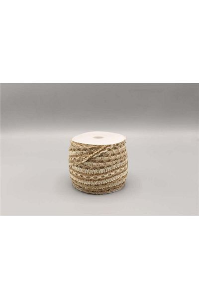 Gül Wicker Ribbon No 9 - 13 m Natural Jute Color